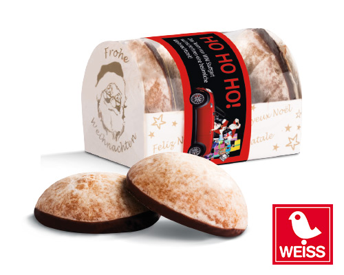 JUNG 4-er Mini-Lebkuchen Banderole