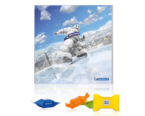 JUNG Adventskalender quadratisch Ritter SPORT 