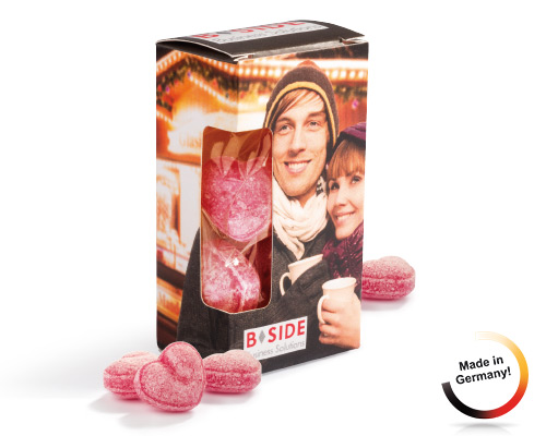JUNG Bonbon BonBox mit Gluehwein-Herzen 