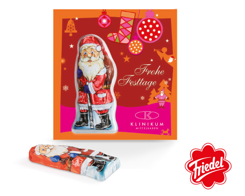 JUNG Premium-Card Schokoform Nikolaus