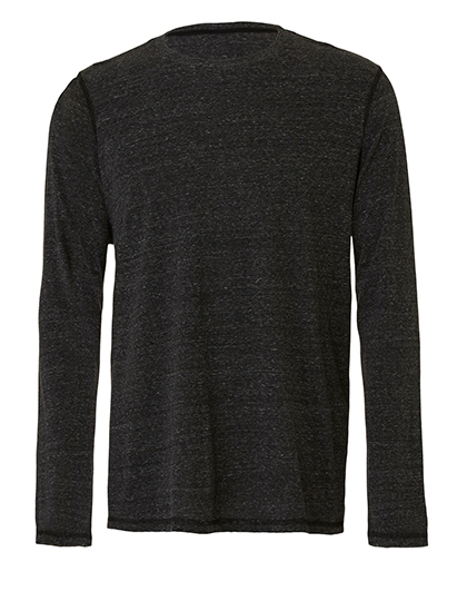 LSHOP Men«s Performance Triblend Long Sleeve Tee Charcoal Heather Triblend,Grey Heather Triblend,Navy Heather Triblend,Red Heather Triblend,Royal Heather Triblend,Solid Black Triblend