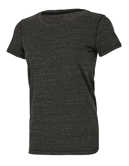 LSHOP Women«s Performance Triblend Short Sleeve Tee Charcoal Heather Triblend,Grey Heather Triblend,Navy Heather Triblend,Red Heather Triblend,Royal Heather Triblend,Solid Black Triblend