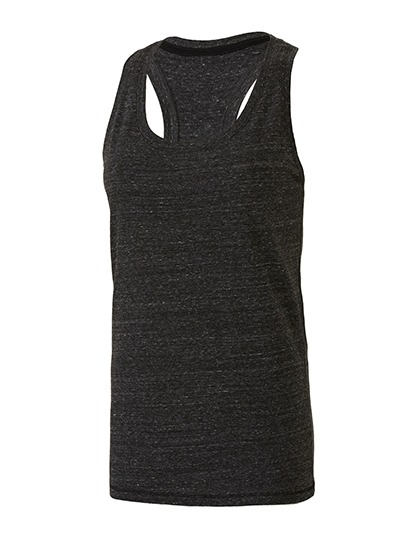 LSHOP Women«s Performance Triblend Racerback Tank Charcoal Heather Triblend,Grey Heather Triblend,Royal Heather Triblend,Solid Black Triblend