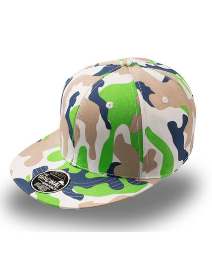 LSHOP Snap Camou Cap Green-Camouflage,Orange-Camouflage,Yellow-Camouflage
