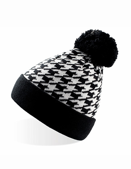 LSHOP Share - Jaquard Beanie Black,Burgundy,Royal