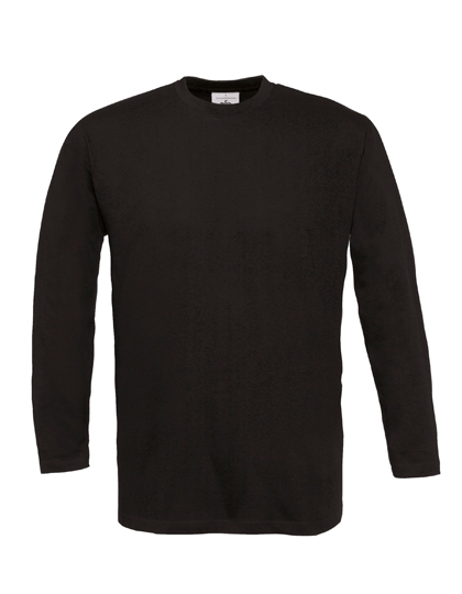LSHOP T-Shirt Exact 190 Long Sleeve Black,Brown,Dark Grey (Solid),Deep Red,Navy,Royal Blue,Sport Grey (Heather),White
