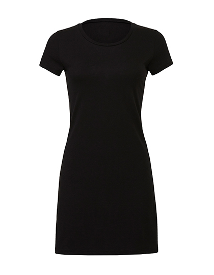 LSHOP Vintage Jersey T-Shirt Dress Black,Midnight,White