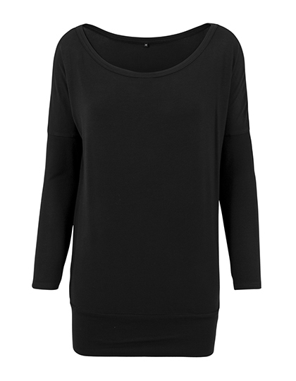 LSHOP Ladies Viscose Longsleeve Black