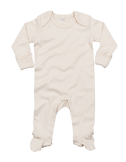 LSHOP Baby Organic Sleepsuit with Scratch Mitts