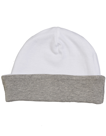 LSHOP Baby Reversible Hat White