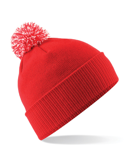 LSHOP Junior Snowstar Beanie Bright Red,French Navy,Fuchsia,Surf Blue