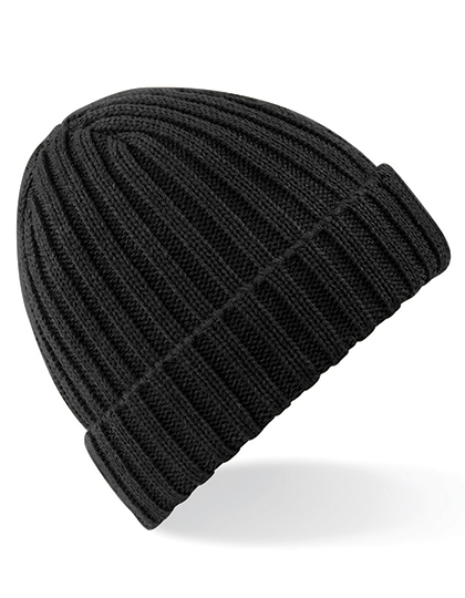 LSHOP Chunky Ribbed Beanie Black,Charcoal,Heather Grey,Moss Green,Orange Rust,Oxford Navy