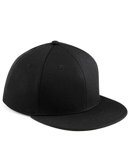 LSHOP Signature Fitted Flat Peak Cap Black