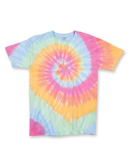 LSHOP Multi-Color Spirals - Youth T-Shirt Aerial Multi-Spiral,Fluorescent Rainbow Multi-Spiral,Michelangelo Multi-Spiral