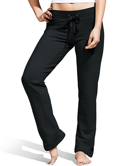 LSHOP Women«s Casual Pants Black,Sports Grey (Heather)