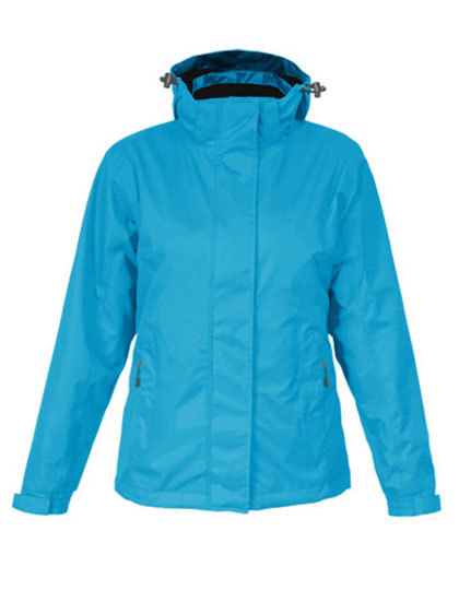 LSHOP Womens Performance Jacket C+ Aqua,Black,Fire Red,Lime,Navy,Steel Grey (Solid)