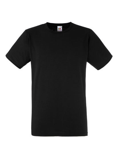 LSHOP Fitted Valueweight T Black,Classic Olive,Deep Navy,Heather Grey,Kelly Green,Light Graphite (Solid),Orange,Red,Royal Blue,White