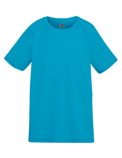 LSHOP Performance T Kids Azure Blue,Black,Bright Yellow,Deep Navy,Fuchsia,Lime,Red,Royal Blue,White