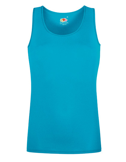 LSHOP Performance Vest Lady-Fit Azure Blue,Black,Bright Yellow,Deep Navy,Fuchsia,Lime,Red,Royal Blue,White