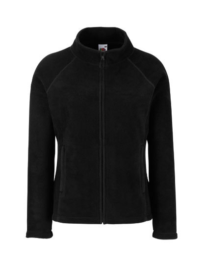 LSHOP Full-Zip Fleece Lady-Fit Black,Bottle Green,Deep Navy,Red,Royal Blue