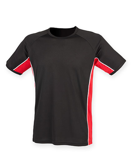 LSHOP Performance Panel T-Shirt Black,Navy,Red