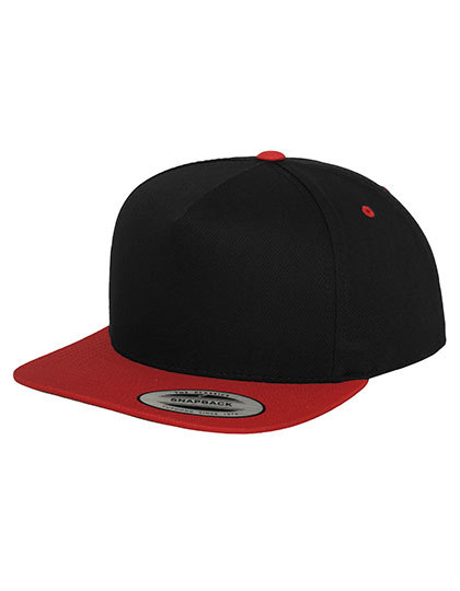 LSHOP Classic 5 Panel Snapback 2-Tone Black,Navy