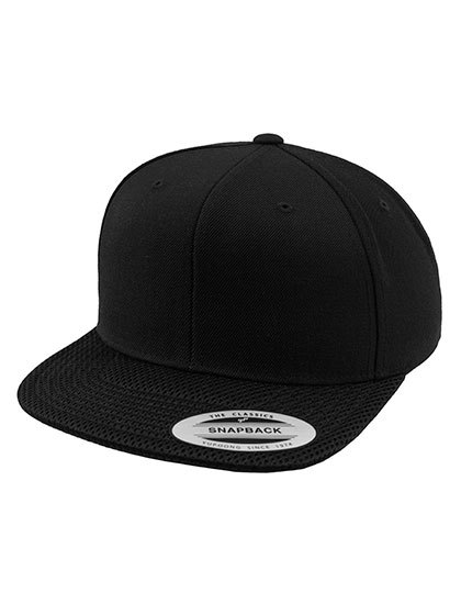 LSHOP Mesh Visor Snapback Black