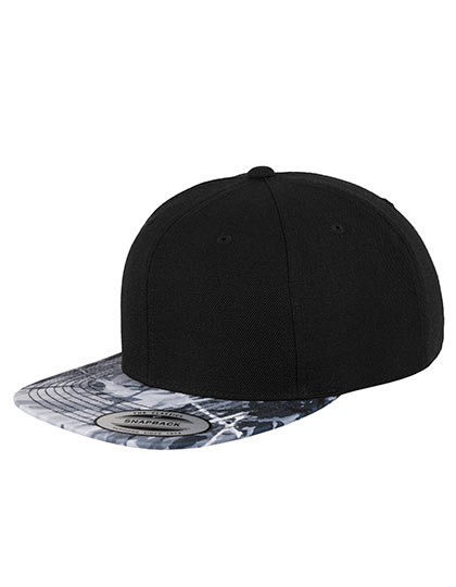 LSHOP Oil Paint Snapback Black