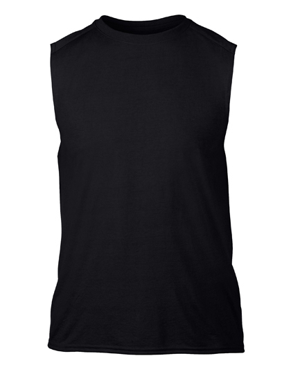 LSHOP Performance¨ Sleeveless T-Shirt Black,Navy,Red,Royal,Sport Grey (Heather),White