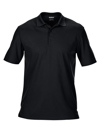LSHOP Performance¨ Double Piqu Polo Black,Charcoal (Solid),Forest Green,Maroon,Navy,Red,Royal,Sapphire,White