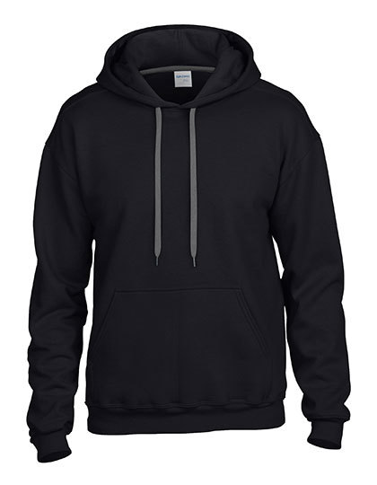LSHOP Premium Cotton¨ Hooded Sweatshirt Black,Charcoal (Solid),Navy,Red,Sapphire,Sport Grey (Heather),White