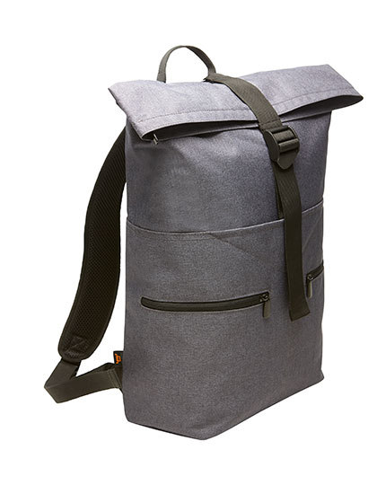 LSHOP Notebook Rucksack Fashion Blue-Grey Melange