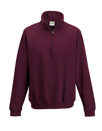 LSHOP Sophomore 1/4 Zip Sweat Burgundy,Charcoal (Heather),Fire Red,Heather Grey,Hot Pink,Jet Black,Kelly Green,New French Navy,Purple,Royal Blue,Sapphire Blue