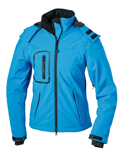 LSHOP Ladies« Winter Softshell Jacket Aqua,Black,Carbon,Navy,Orange,Red