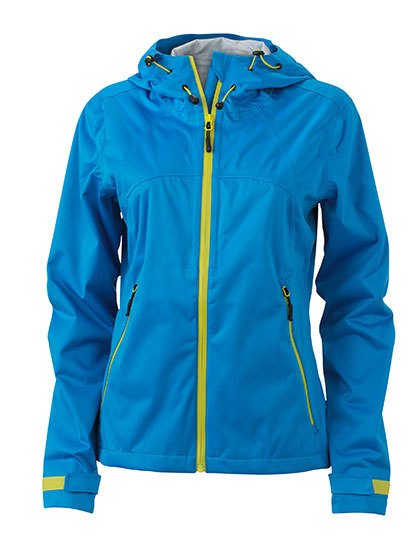 LSHOP Ladies` Outdoor Jacket Aqua,Black,Dark Orange,Iron Grey,Navy,Spring Green