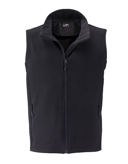 LSHOP Men`s Promo Softshell Vest Black,Green,Iron Grey,Nauticblue,Navy,Red,White