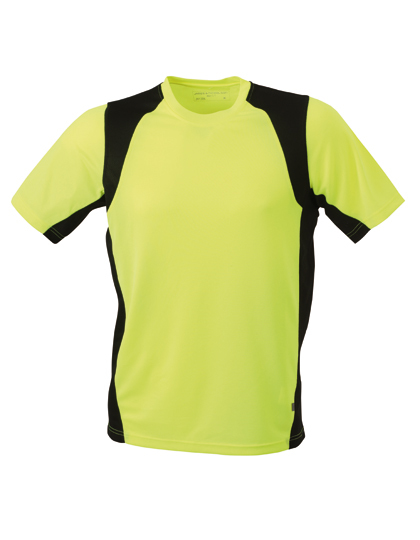 LSHOP Men«s Running-T Fluo-Yellow,Ocean,Orange,Red,Royal,White,Yellow