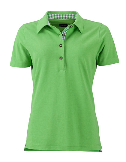 LSHOP Ladies` Traditional Polo Lime Green,Navy,Red,Royal,White