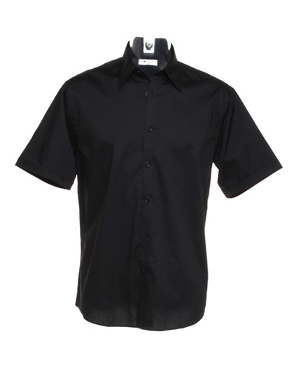 LSHOP Men«s Bar Shirt Shortsleeve Black