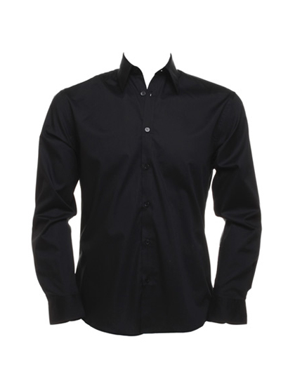 LSHOP Men«s Bar Shirt Longsleeve Black