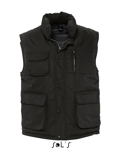 LSHOP Viper Bodywarmer Black,Charcoal Grey (Solid),Forest Green,Navy,Orange,Red