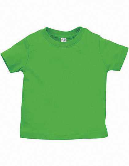 LSHOP Infant Fine Jersey T-Shirt Apple,Black,Butter,Charcoal,Heather Grey,Hot Pink,Light Blue,Navy,Orange,Pink,Red,Royal,White