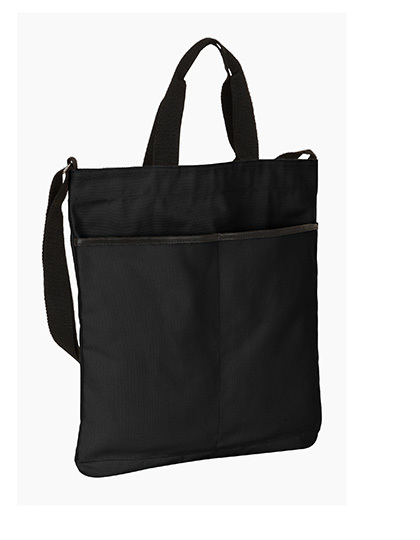 LSHOP Vendme Shopping Bag Black,Denim,Natural