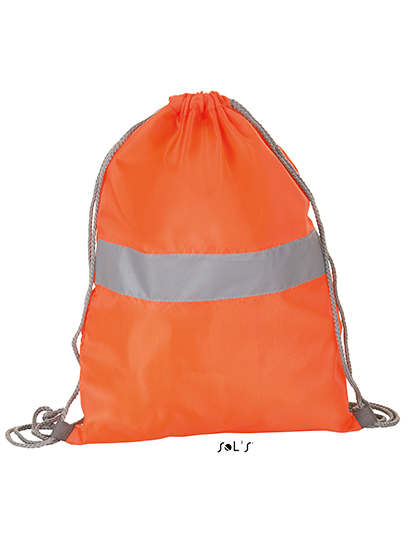 LSHOP Reflect Backpack Neon Orange,Neon Yellow