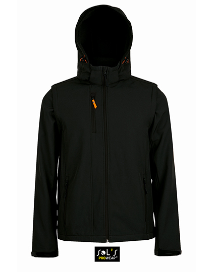 LSHOP Transformer Softshell Black,Charcoal Grey,French Navy