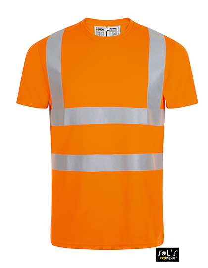 LSHOP Mercure Pro T-Shirt Neon Orange,Neon Yellow