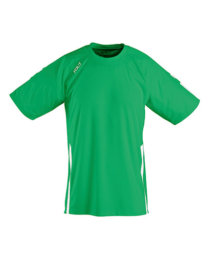 LSHOP Kids Shortsleeve Shirt Wembley Bright Green,Lemon,Orange,Red,Royal Blue,White
