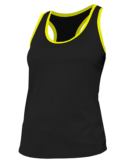 LSHOP Beat - Sport Tank Top Black,Fuchsia Fluor,Green Fluor,Navy,White