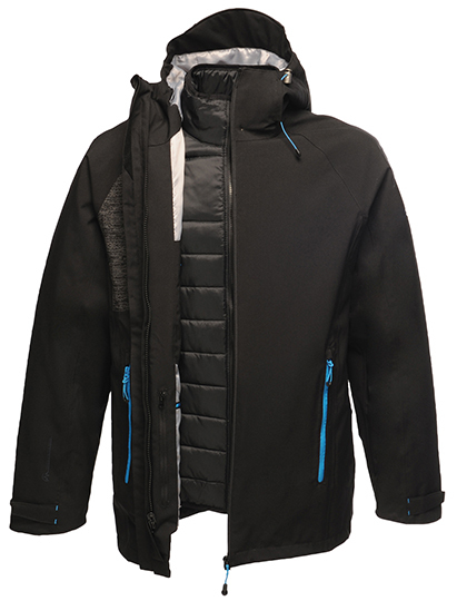 LSHOP X-Pro Evader II 3-in-1 Jacket Black,Methylblue