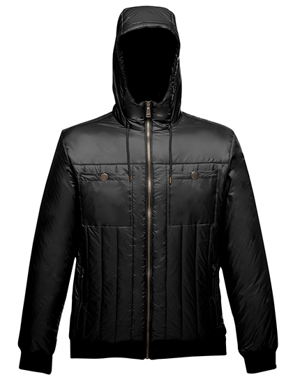 LSHOP Withington Jacket Black,Seal Grey (Solid)